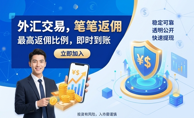 2026最佳外汇返佣平台TOP 8推荐